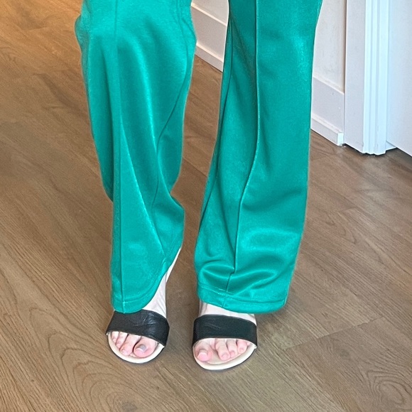 Kate & Mel - Two Strap leather wedge sandals - Picture 4 of 5